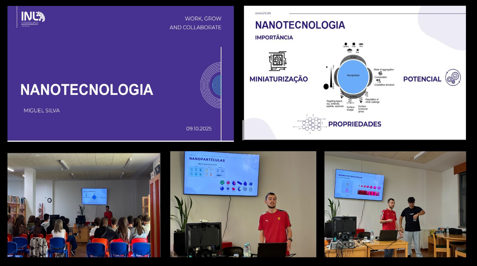 Palestra sobre Nanotecnologia